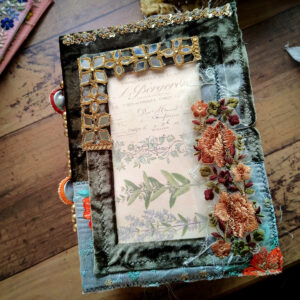 Green hardcover journal