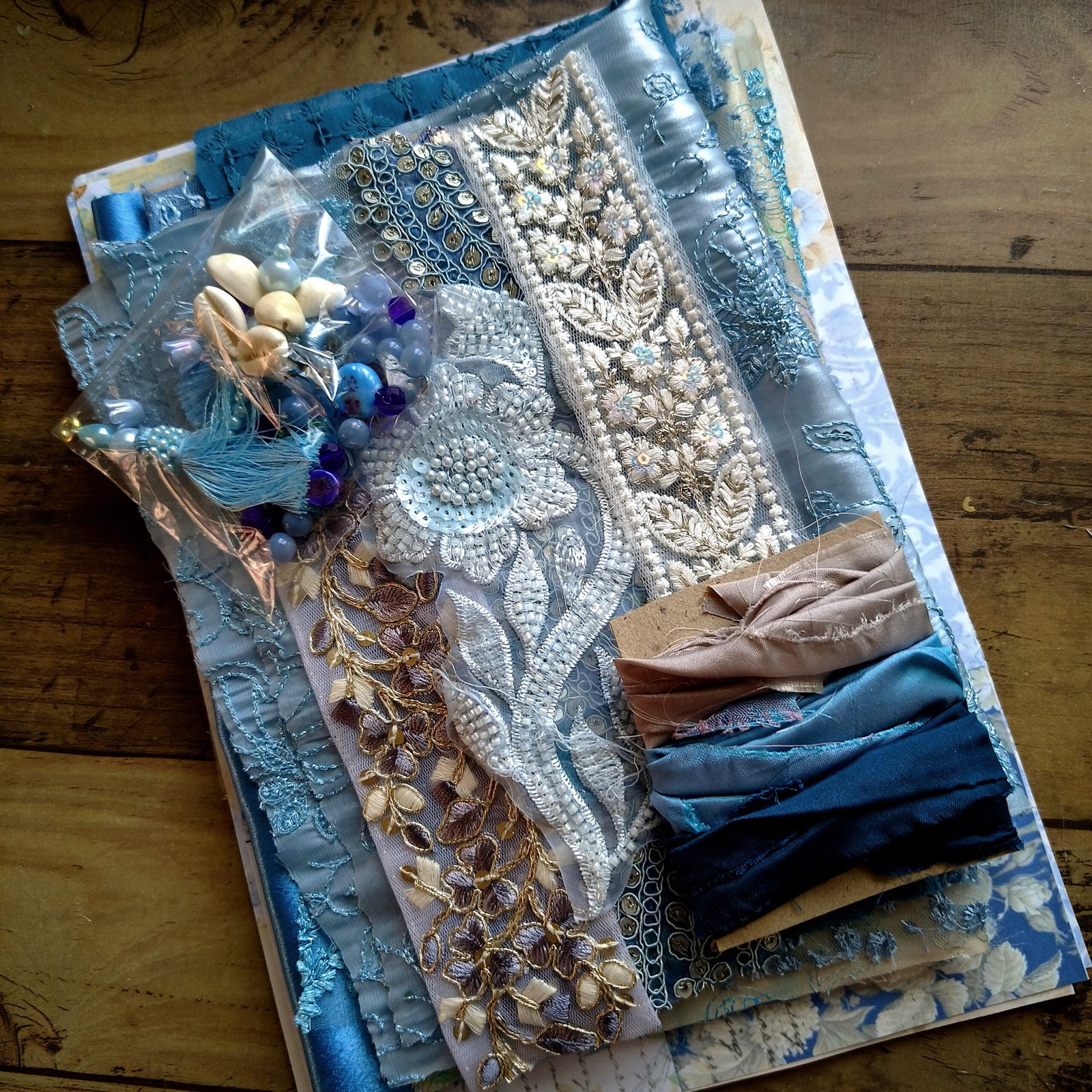 Blue boho journal kit